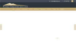 Desktop Screenshot of fcahome.org